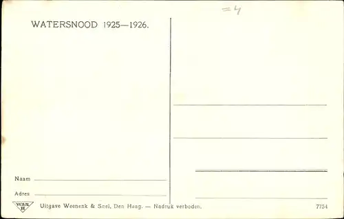 Ak Roermond Limburg Niederlande, Watersnood 1925-1926, Bezoek van de Koninklijke familie