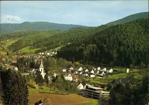 Ak Nordrach im Schwarzwald Baden, Panorama, Kurhaus Nordrach
