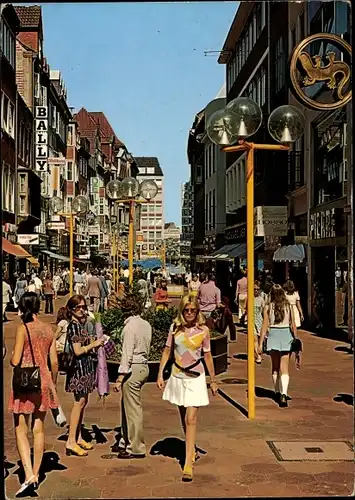 Ak Hansestadt Bremen, Sögestraße, Fußgängerzone