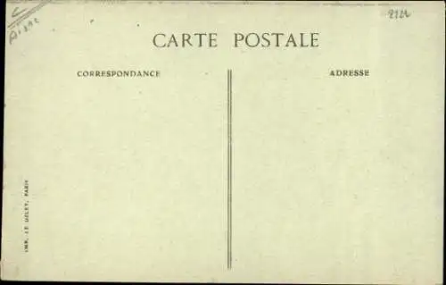 Ak Château Thierry Aisne, Coin de la Rue du Pont, ruines, Kriegszerstörung I. WK