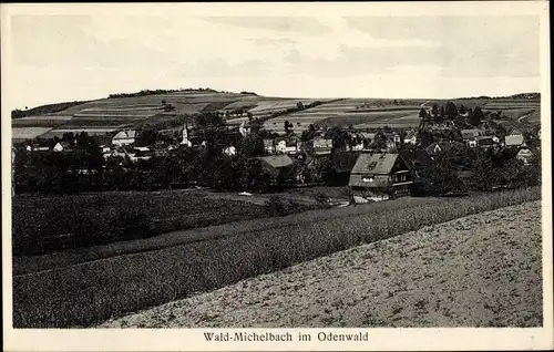 Ak Waldmichelbach Wald Michelbach im Odenwald Hessen, Panorama