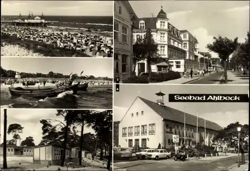 Ak Ostseebad Ahlbeck Heringsdorf auf Usedom, FDGB-Erholungsheim Bernhard Göring, Haus der Erholung