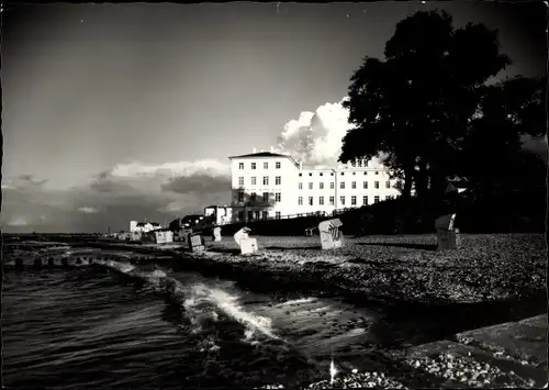 Foto Ak Seebad Heiligendamm Bad Doberan, Strand