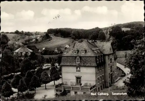 Ak Bad Colberg Heldburg in Thüringen, Sanatorium