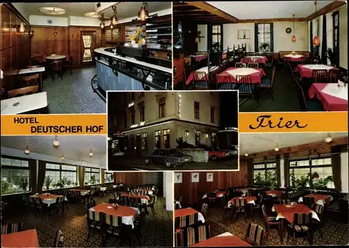 Ak Trier an der Mosel, Hotel Deutscher Hof