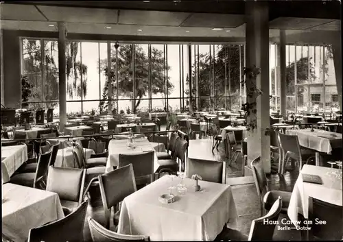 Ak Berlin Spandau Gatow, Haus Carow am See