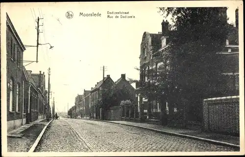 Ak Moorslede Westflandern, Rue de Dadizeele