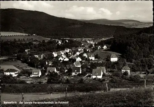 Ak Beiseförth Malsfeld in Hessen, BLick ins Fuldatal