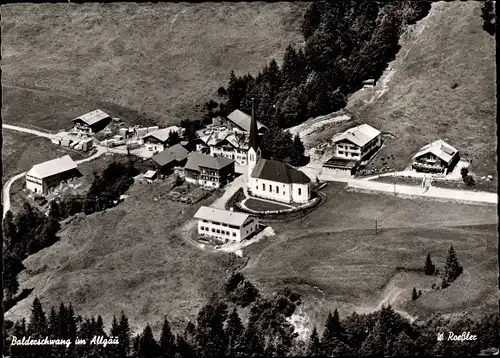 Ak Balderschwang im Allgäu, Fliegeraufnahme