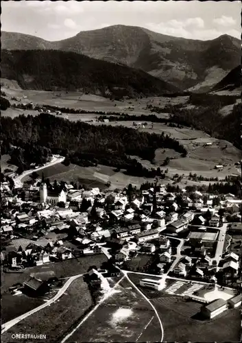 Ak Oberstaufen im Allgäu, Fliegeraufnahme