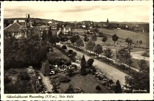 Ak Masserberg in Thüringen, Teilansicht
