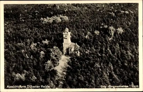 Ak Bad Schmiedeberg in der Dübener Heide, Fliegeraufnahme vom Aussichtsturm
