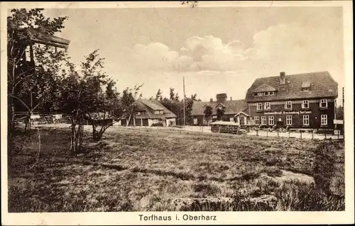 Ak Torfhaus Altenau Schulenberg Clausthal Zellerfeld im Oberharz, Hotel Wendt Brockenkrug