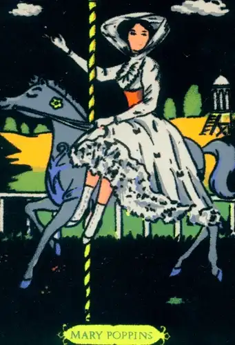 Ak Schauspielerin Julie Andrews, Filmszene, Mary Poppins