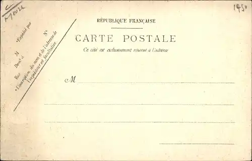 Ak Verdun Lothringen Meuse, Porte et Poste du Puty