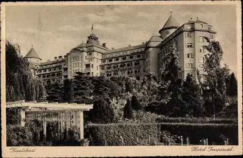 Ak Karlovy Vary Karlsbad Stadt, Hotel Imperial