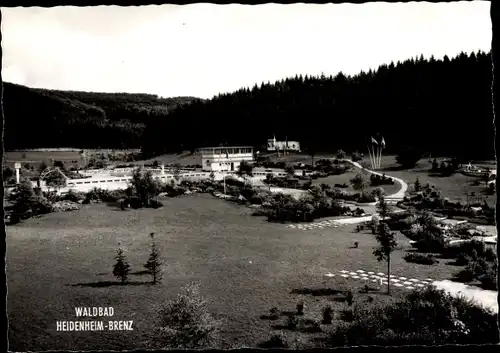 AK Heidenheim an der Brenz Baden Württemberg, Waldbad