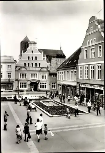 Ak Wismar in Mecklenburg Vorpommern, Krämerstraße