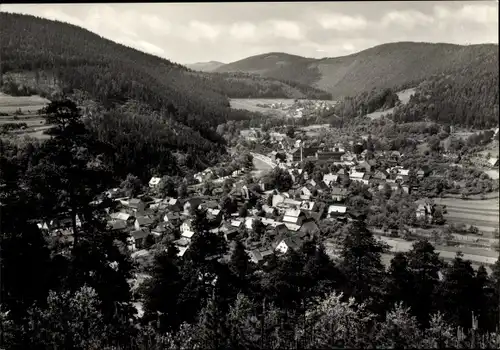 Ak Sitzendorf in Thüringen, Panorama