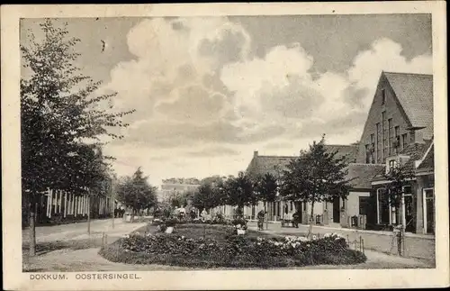 Ak Dokkum Dongeradeel Friesland Niederlande, Oostersingel