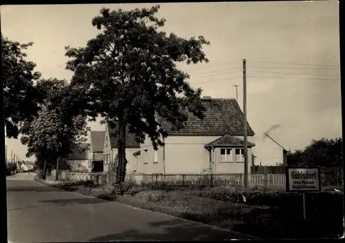 Ak Göhlsdorf Kloster Lehnin in Brandenburg, Lehniner Straße