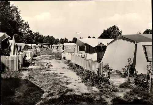 Ak Schmergow Groß Kreutz in Brandenburg, Campingplatz