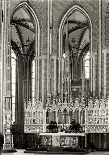 Ak Bad Doberan in Mecklenburg, Münster, Altar