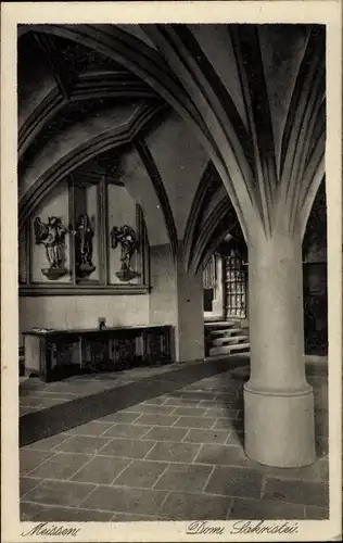 Ak Meißen an der Elbe, Dom, Sakristei