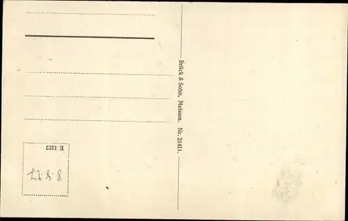Ak Meißen an der Elbe, Dom, Sakristei