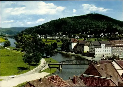 Ak Eschwege im Werra Meißner Kreis, Blick vom Schulberg