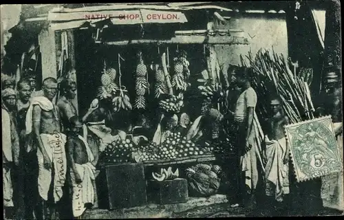 Ak Ceylon Sri Lanka, Native Shop