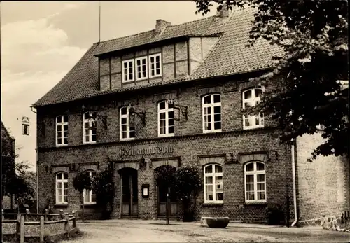 Ak Schönberg in Mecklenburg, Heimatmuseum