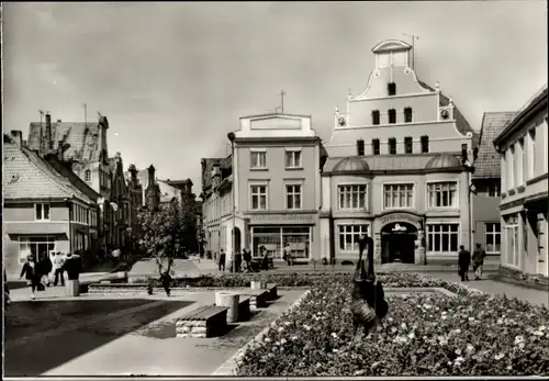 Ak Hansestadt Wismar, Krämerstrasse Ecke Hohestrasse