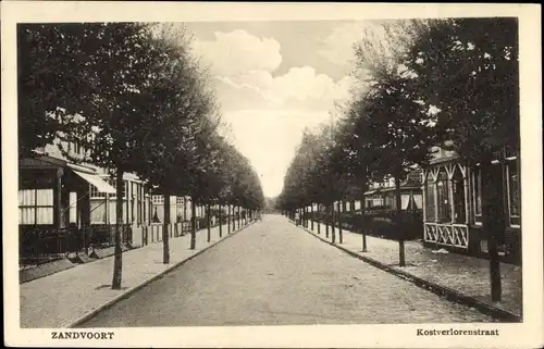 Ak Zandvoort Nordholland Niederlande, Kostverlorenstraat