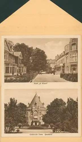 Klapp Ak Dieren Gelderland, Hotel de Kroon, Toren, Stadtansichten