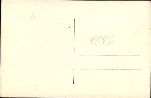 Foto Ak Paris, Siegesparade 1919, Französischer Soldat zu Pferde