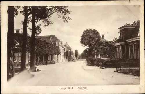 Ak Akkrum Friesland Niederlande, Hooge Eind