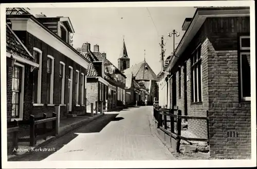 Ak Anjum Friesland Niederlande, Kerkstraat