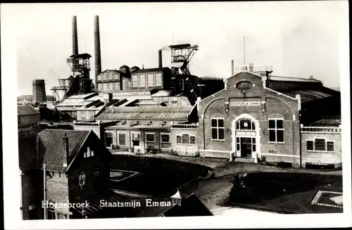 Ak Hoensbroek Limburg Niederlande, Staatsmijn Emma