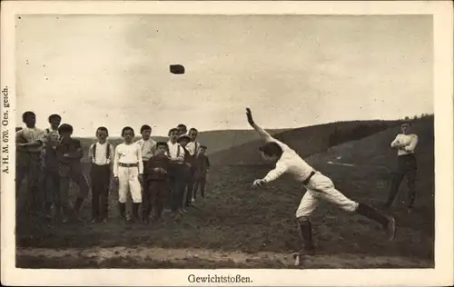 Ak Leichtathletik, Gewichtstoßen