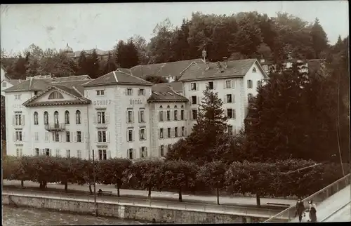 Foto Ak Baden Kanton Aargau Schweiz, Schiff Hotel