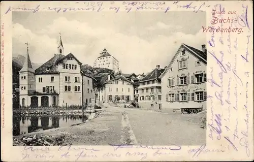 Ak Buchs Werdenberg Kanton Sankt Gallen, Teilansicht