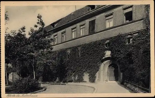 Ak Lutherstadt Eisenach in Thüringen, Ev. luth. Diakonissen Mutterhaus, Pforte