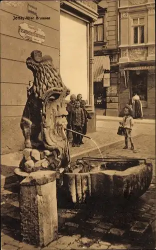 Ak Jena in Thüringen, Alter Brunnen