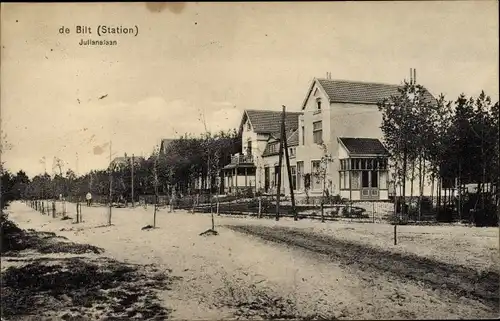 Ak De Bilt Utrecht Niederlande, Station, Julianalaan