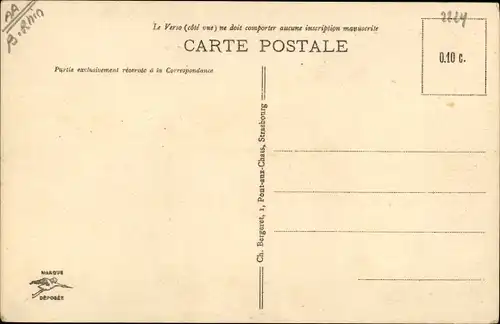 Ak Strasbourg Straßburg Elsass Bas Rhin, Place Broglie