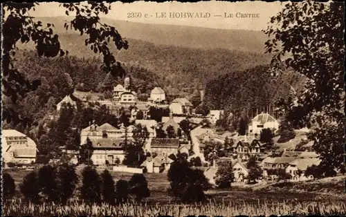 Ak Le Hohwald Elsass Bas Rhin, Le Centre