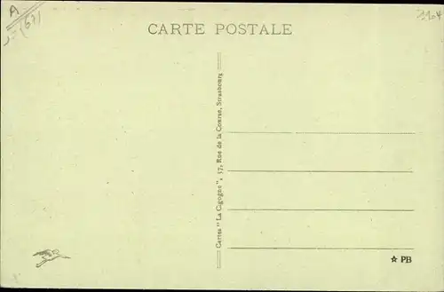 Ak Sélestat Schlettstadt Elsass Bas Rhin, Eglise Ste. Foi, Straßenpartie