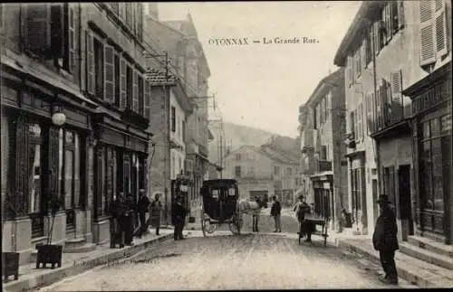 Ak Oyonnax Ain, La Grande Rue