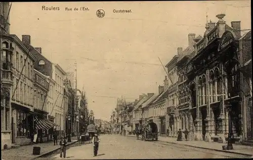 Ak Roeselare Roeselaere Rousselare Roulers Westflandern, Ooststraat